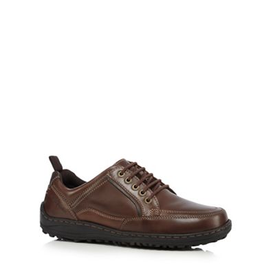Brown 'Belfast Oxford' lace-up shoes